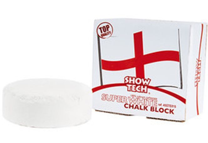 Hovedbilde S.T Grooming Chalk - hvit kalkblokk rund