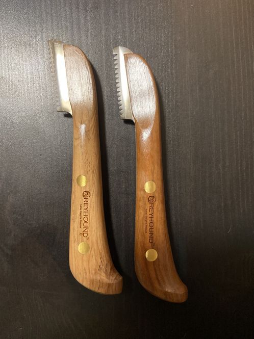 Hovedbilde Greyhound underullskniv (carding knife)